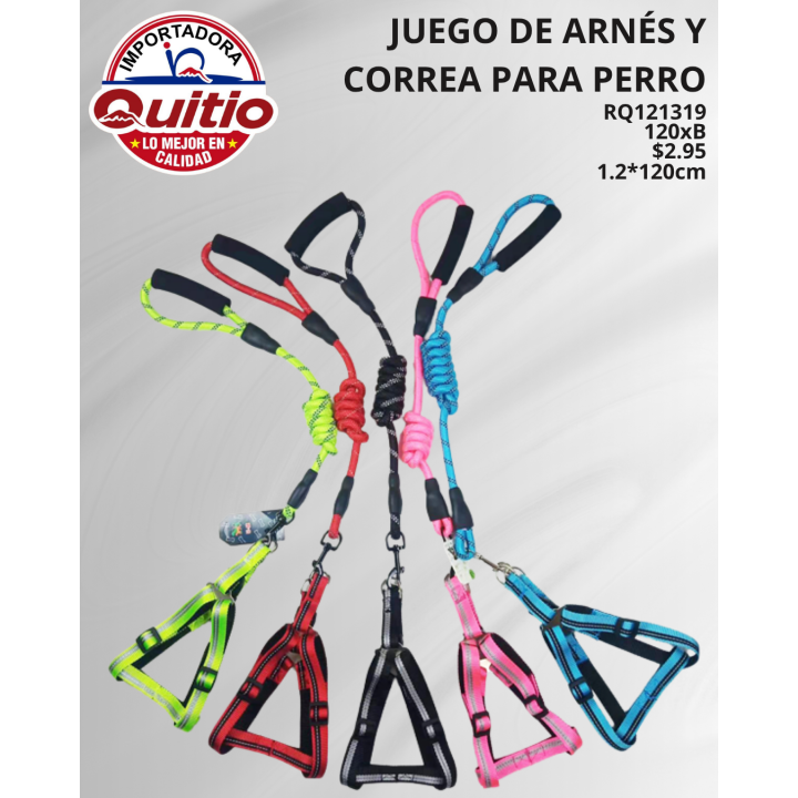 CORREA PARA MASCOTAS RQ121319 BX120 Q.9271 2X9