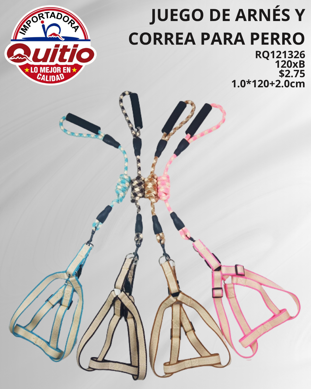COREA PARA MASCOTAS RQ121326 BX120 Q.9951 2X8