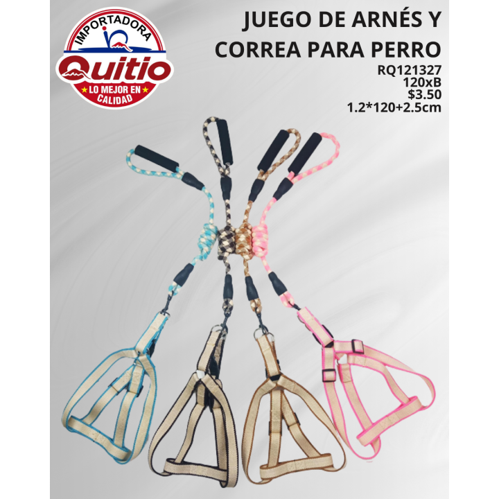 CORREA PARA MASCOTAS RQ121327 BX120 Q.9502 2X9
