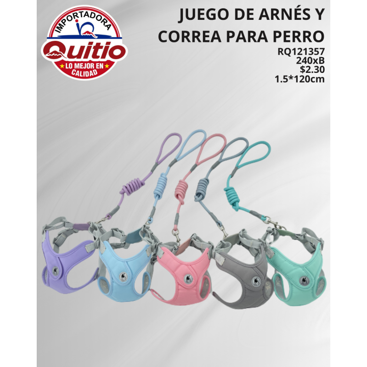 CORREA PARA MASCOTAS RQ121357 BX240 Q.9431 2X6