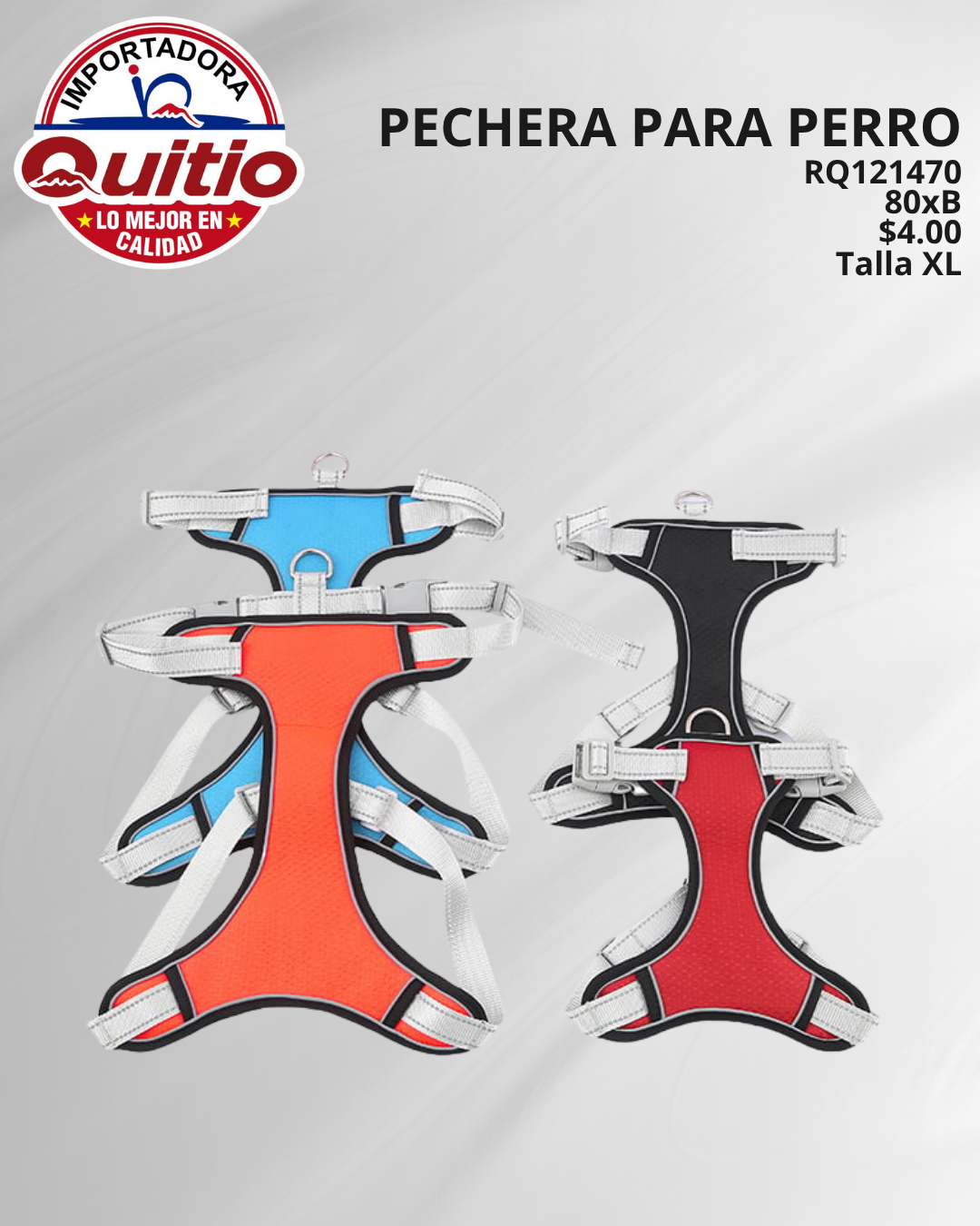 CORREA PARA MASCOTAS RQ121470 BX80 Q.9732 2X9