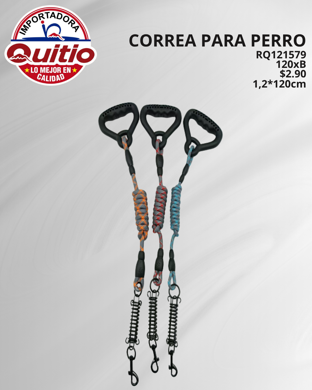 CORREA PARA MASCOTAS RQ121579 BX120 Q.9361 2X8,50