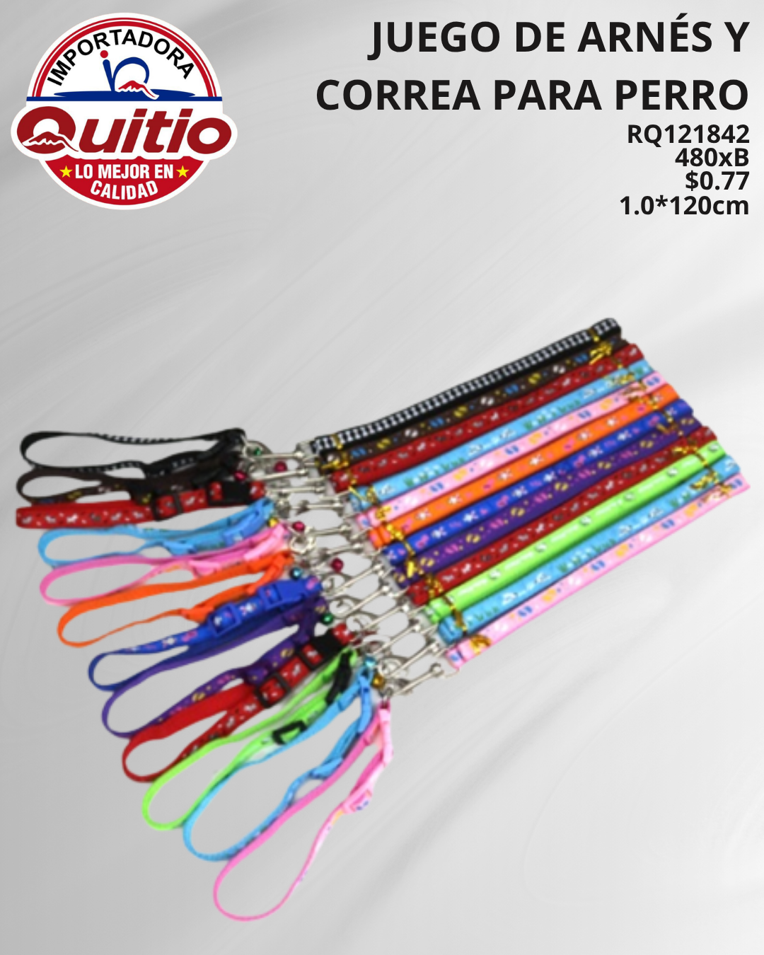 CORREA PARA MASCOTAS RQ121842 BX480 Q.9540 6X5