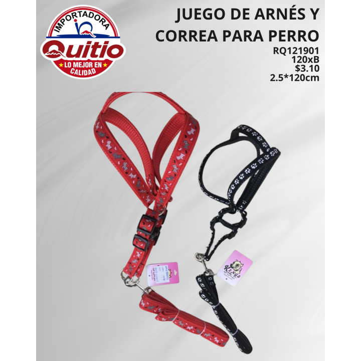 CORREA PARA MASCOTAS RQ121901 BX120 Q.9181 2X8