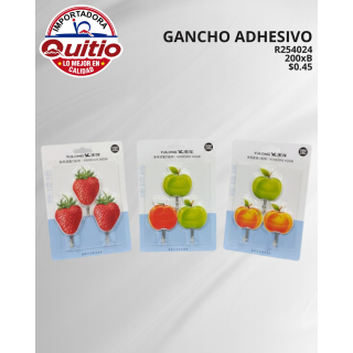 GANCHO ADHESIVO R254024 BX200 Q.9420 3X2